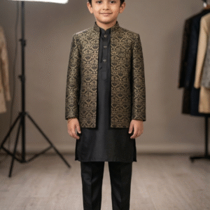 Collections black & gold prince coat pair