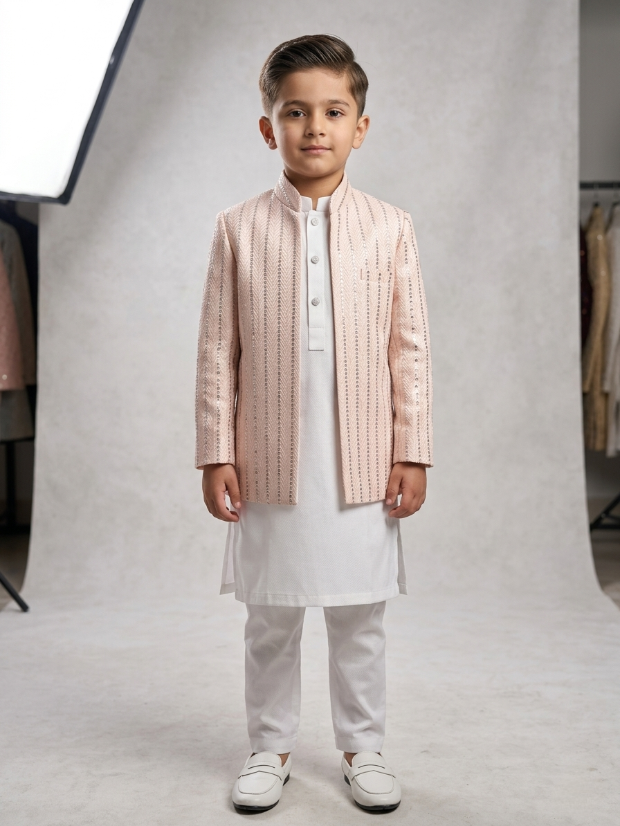 light pink prince coat pair light pink prince coat pair