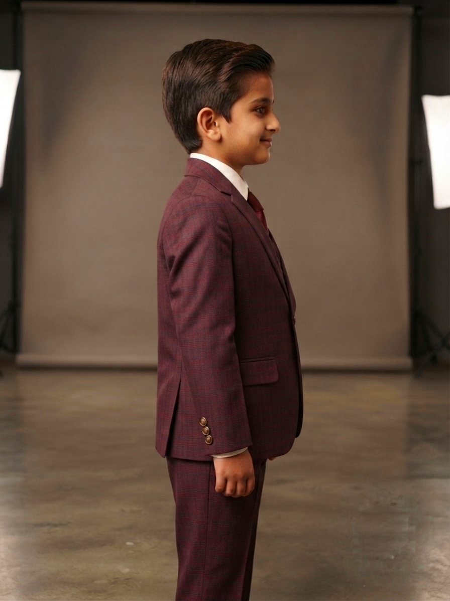 classic check three piece suit classic check three piece suit